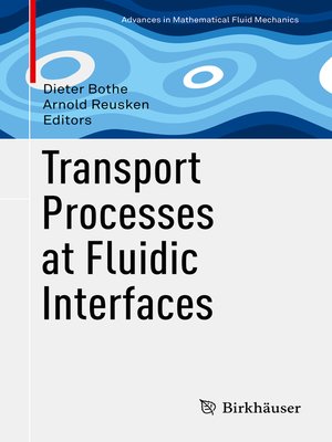 cover image of Transport Processes at Fluidic Interfaces